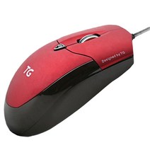 TG삼보 TG-M7000U USB 마우스, 레드