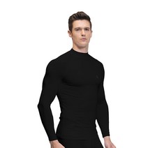 기어엑스 남성용 고급혹한기 긴팔목넥 상의