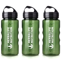 허벌라이프 물통 3p, 그린, 600ml