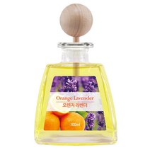 더허브랜드 차량용 디퓨져 100ml, 오렌지라벤더, 1개