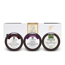 신안도초영농조합법인 3년 묵은 함초 가는 소금 항아리 3종 세트 E-2, 1세트