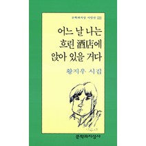 어느 날 나는 흐린 주점에 앉아 있을 거다, 문학과지성사, 황지우 저