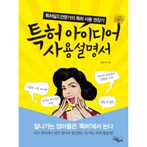 특허 아이디어 사용설명서:특허필드전문가의 특허 사용 권장기, 느낌이있는책