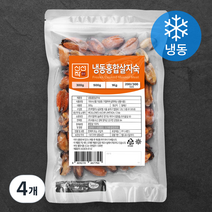 신선작 자숙 홍합살 (냉동), 300g, 4개