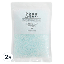 바스참 소금호사 다이아몬드 솔트 민트, 1kg, 2개