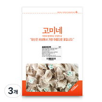 고미네 솔잎 티백, 150개, 1g, 3개