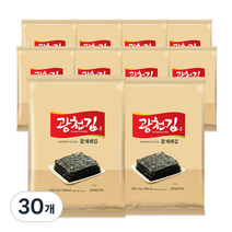 광천김 참 재래 전장김, 30개, 25g