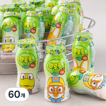 빙그레 뽀로로 요구르트 사과, 80ml, 60개