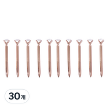 다매다매 보석 볼펜, 로즈골드, 30개