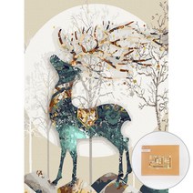 아트조이 DIY 명화그리기 30 x 40 cm, 아름다운 사슴