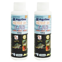 초록끈 아쿠원 E P R 세균 백점충 구제액, 120ml, 2개