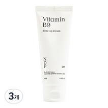 내추럴더마프로젝트 비타민 B9 톤업 미백크림 65ml, 3개