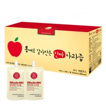 통째로 갈아만든 사과즙 스파우트, 30개, 100ml