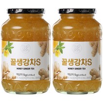 초록원 꿀생강차 S, 2개, 1kg, 2개