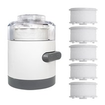 주방 코브라필터헤드 + 필터 5p, 1세트