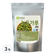 장명식품 녹두가루 생, 3개, 300g