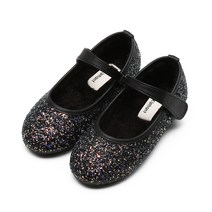 키펀트 여아용 베이직 글리터 구두 WK-12