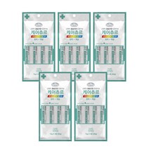 데이스포 건강을 담은 츄르 고양이 간식 15g, 참치 앤 게살(요로), 5개