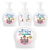 아이깨끗해 핸드워시 레몬향, 490ml, 4개