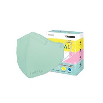 아임리얼 언택트 마스크 주니어용, 1개입, 30개, 파스텔 민트
