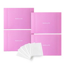 바닐라코 멀티 5겹 화장솜, 80매, 4개