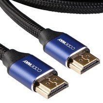 [pc쿨러케이블] 코드웨이 HDMI 2 1v UHD 8K 케이블, 1개, 1.5m