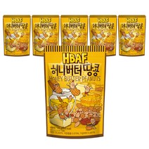 HBAF 허니버터 땅콩, 6개, 120g