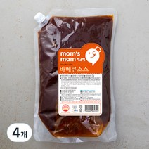 맘스맘 바베큐소스, 2kg, 4개