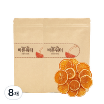 바른워터 건조 오렌지차 대용량, 20g, 8개