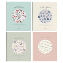 비팬시 4X6 포켓앨범 2단 4p, 랜덤 발송, 40매