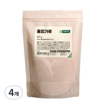 자연지인 율피분말 율피가루, 500g, 4개