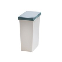 원터치 클립 분리수거 휴지통 25L, 블루, 1개