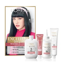 로레알파리 엑셀랑스 파리지앵 시크 염모제, 6 17 아쿠아매트, 1개