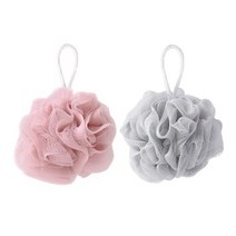 소낙소낙 슈퍼소프트 샤워볼, 혼합색상, 2개, 1개입