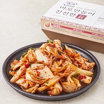 종가 바로 만들어 신선한 배추고갱이 김치, 1kg, 1개