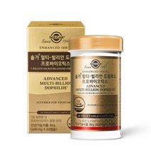 솔가 멀티 빌리언 도필루스 프로바이오틱스, 60캡슐, 1개