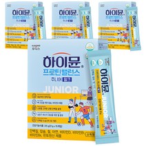 일동후디스 하이뮨 프로틴밸런스 주니어 스틱 밀크 오리지널 15p, 315g, 4개