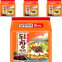 삼양 담백한 된장라면 120g, 20개