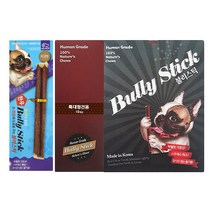 네츄럴이엑스 한우 불리스틱 강아지간식 특대형, 소, 10개