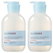 일리윤 세라마이드 아토 6.0 탑투토워시, 500ml, 2개
