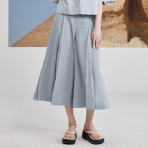 라인스튜디오원 여성용 belted pintuck culotte 팬츠