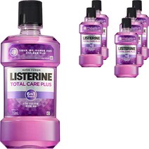 리스테린 토탈케어 플러스 구강청결제, 250ml, 6개