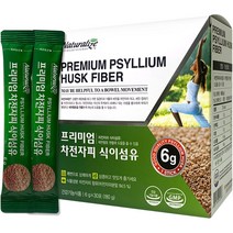 네추럴라이즈 프리미엄 차전자피 식이섬유, 6g, 30개입