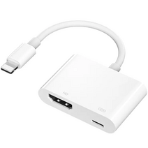 슈퍼 OTG HDMI 플러스 8pin 충전 어댑터 H2, 혼합색상, 1개