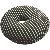 하늬통상 도넛 쿠션 방석, 카키