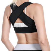 비제스코 요가 필라테스 케어 어깨 보호대 블랙 VIGE-D14, 1개