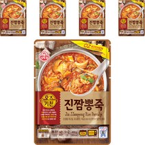 오뚜기 진짬뽕죽, 450g, 5개