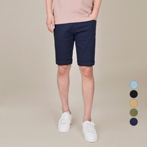 가이스토리 남성용 5부 스판 빅사이즈 니즈 면 반바지