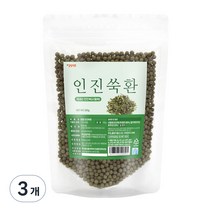 갑당약초 인진쑥환, 3개, 600g