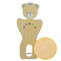 뽀뜨로 곰돌이 쿨시트 천연모시, 옐로우, 1개